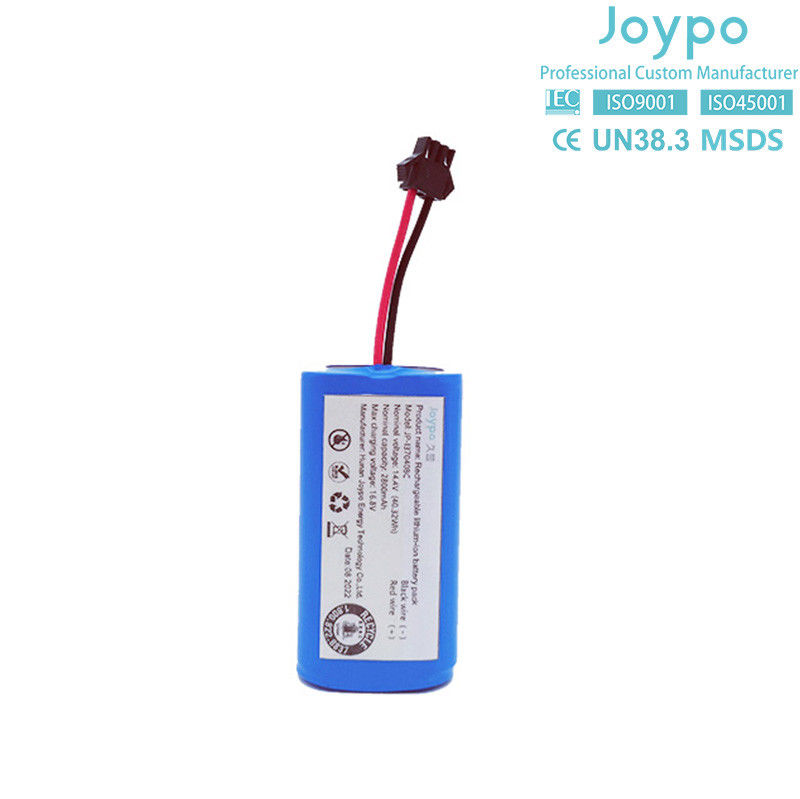 18650 Bateria de lítio recarregável OEM 14.4V 2800mAh Para aspirador de robô