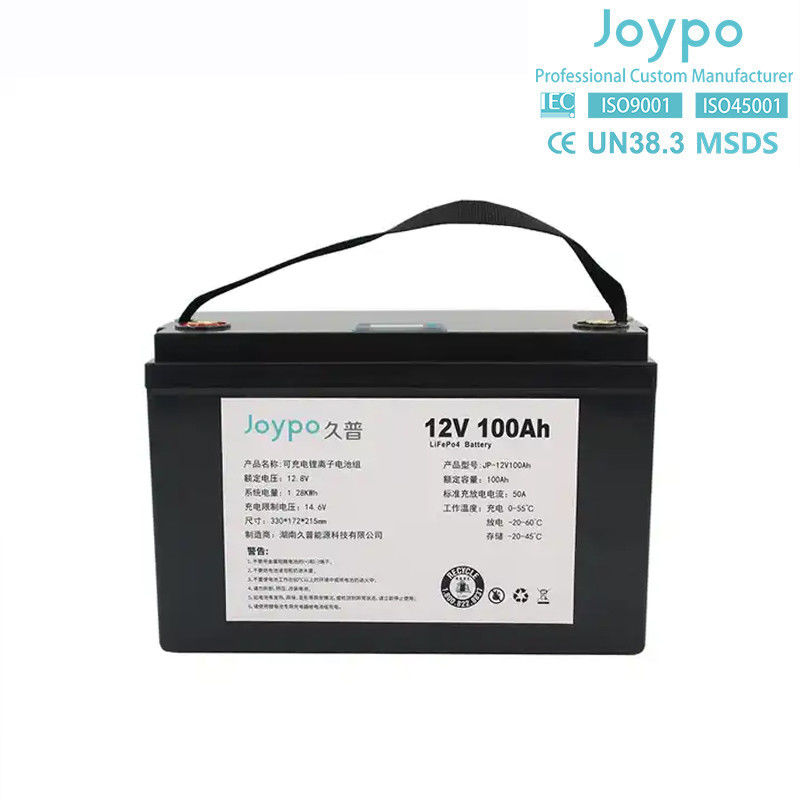 Deep Cycle Lifepo4 Bateria de Lítio Marinha 12.8V 100Ah IP67 Impermeável Para Barco