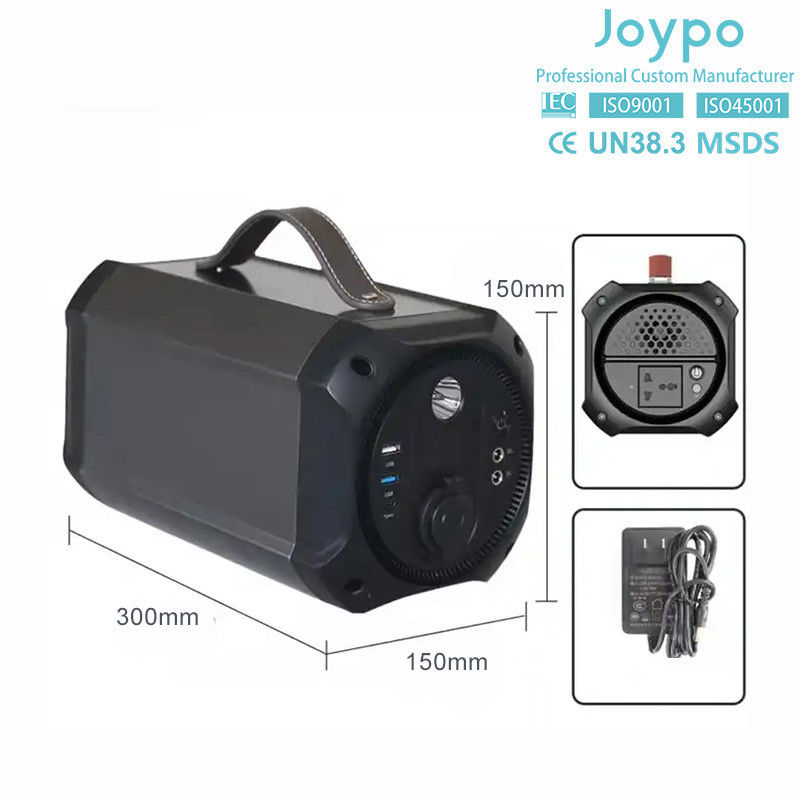 gerador de energia solar portátil leve 300W 490Wh Bateria de íons de lítio