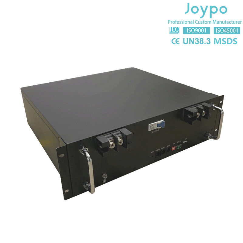 Montagem em rack Armazenamento solar Bateria de lítio ciclo profundo 51.2V 100Ah Bateria de lítio