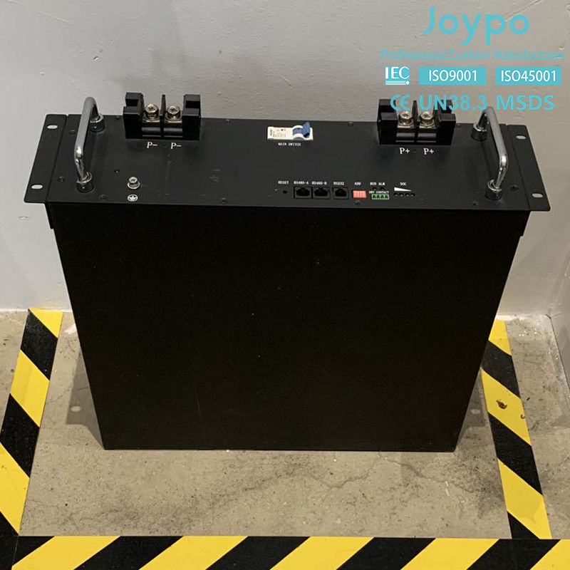 Montagem em rack Armazenamento solar Bateria de lítio ciclo profundo 51.2V 100Ah Bateria de lítio