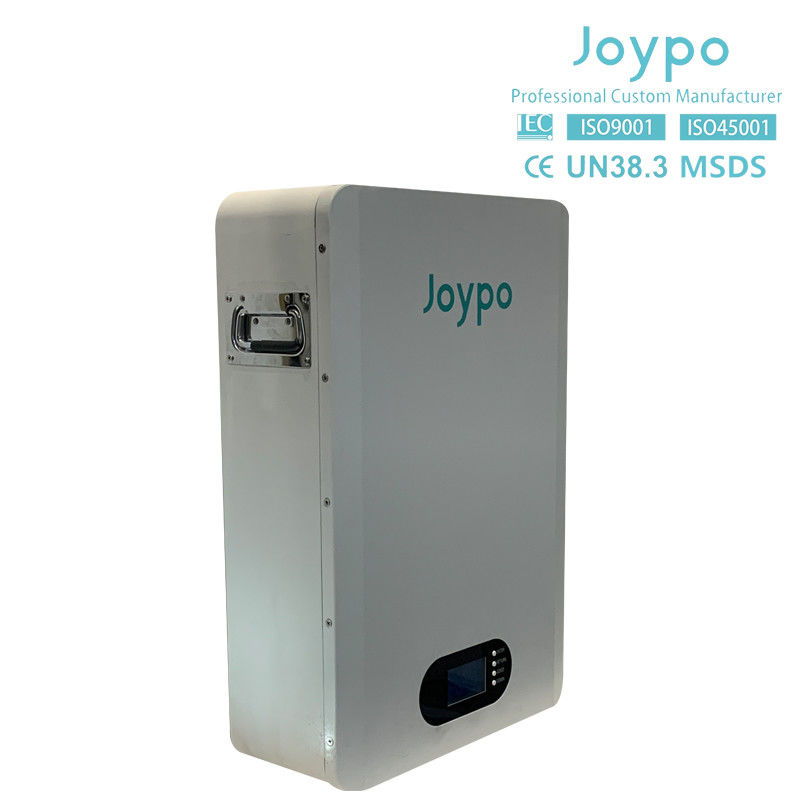 Joypo 51.2V 100Ah 200Ah Bateria doméstica de backup Bateria solar Unidades de armazenamento para painéis solares