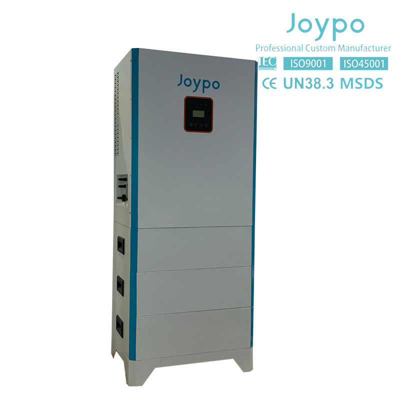Sistema de armazenamento de energia solar todo em um 10kw 15kwh com inversor híbrido de 3 fases
