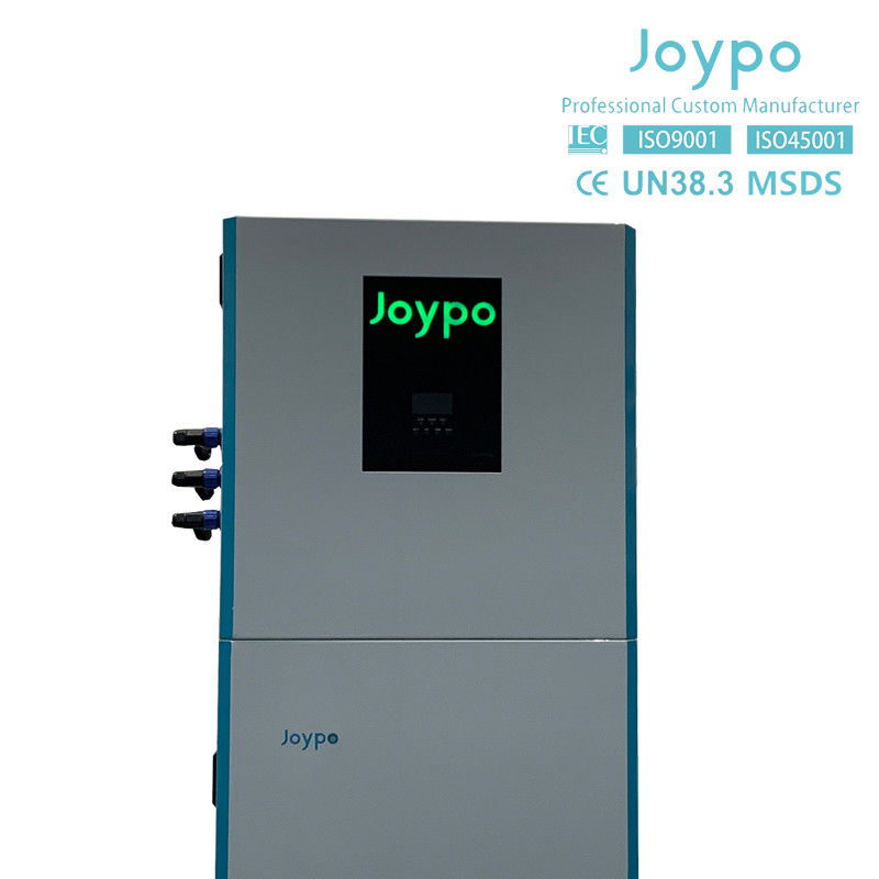 Sistema de armazenamento de energia solar de fase única de 10kwh Bateria de 48V 200Ah para casa