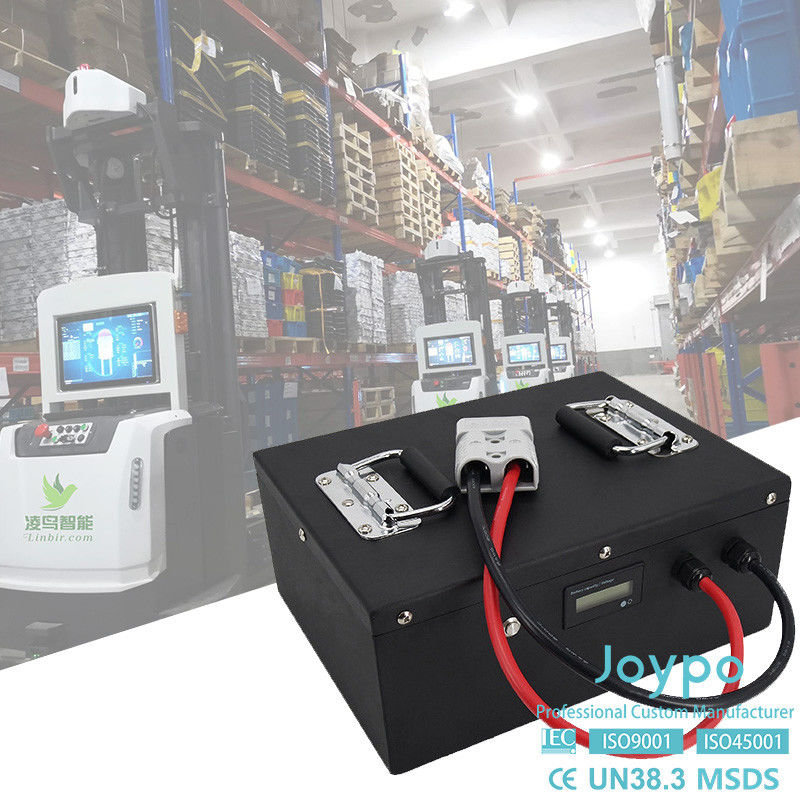 Pacote de bateria de lítio AGV leve 24 Volt 24Ah para empilhadeira robótica automatizada