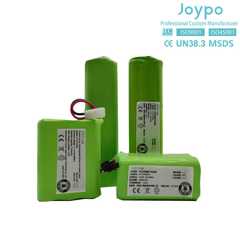18650 ODM OEM Bateria de lítio 3.7V 7.4V 11.1V 14.8V 18V 22.2V