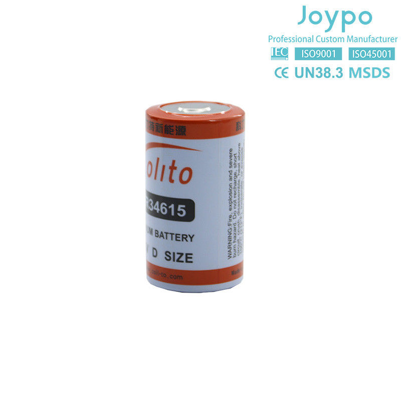 ER34615 Bateria de lítio de 3,6 V 19000 MAH Bateria de cloreto de tiónio de lítio de longa duração