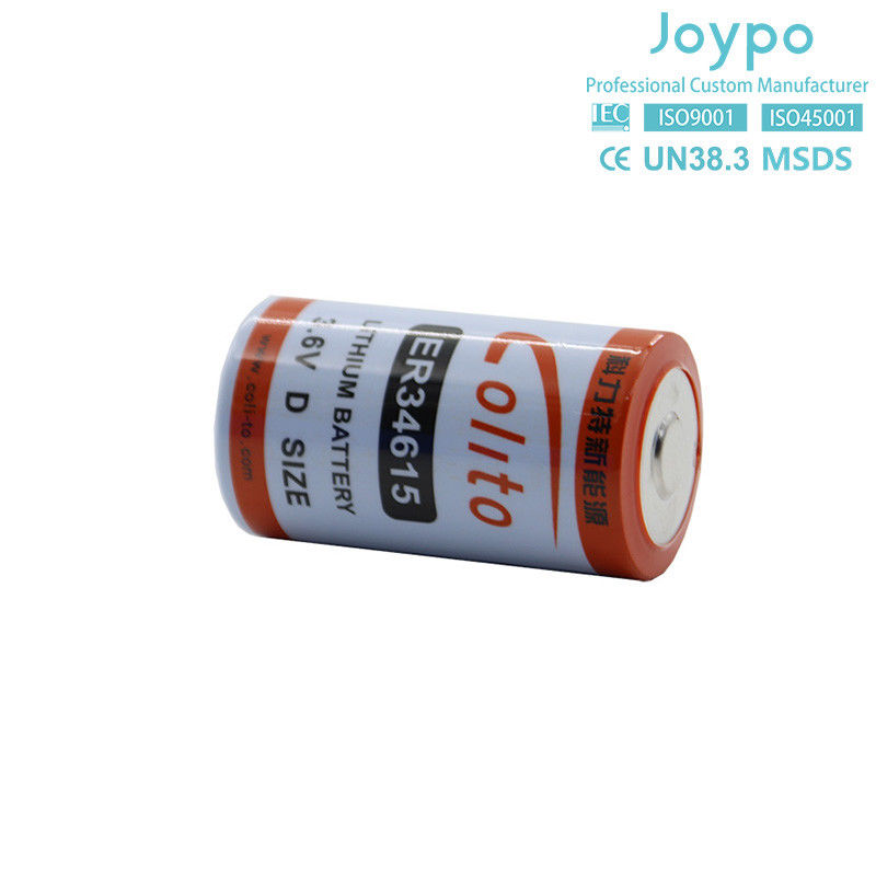 ER34615 Bateria de lítio de 3,6 V 19000 MAH Bateria de cloreto de tiónio de lítio de longa duração