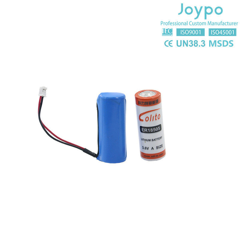 ER18505 Célula primária de bateria de lítio 3.6V 4000mAh Célula Bobbin A Size