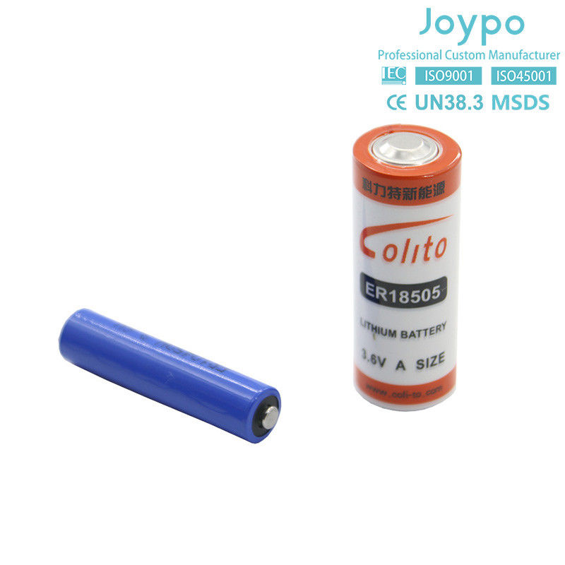 ER18505 Célula primária de bateria de lítio 3.6V 4000mAh Célula Bobbin A Size