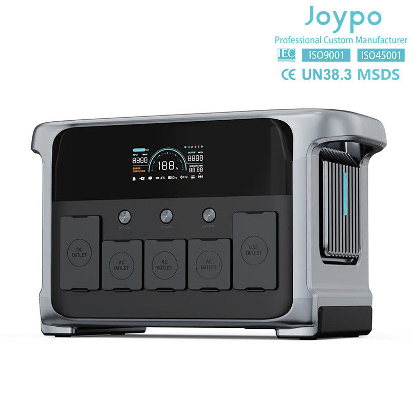 LiFePO4 Bateria Outdoor Gerador de Energia Solar Portátil 1200W Com Luz LED