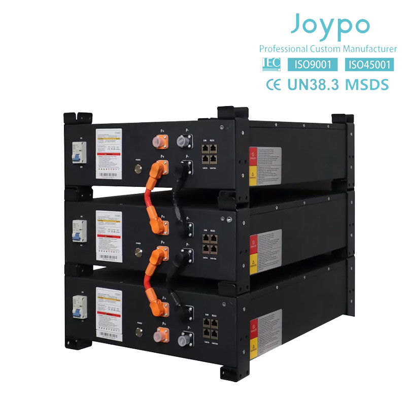 51.2V 100Ah LiFePO4 Lithium Server Rack Bateria para Sistema de Armazenamento de Energia Solar