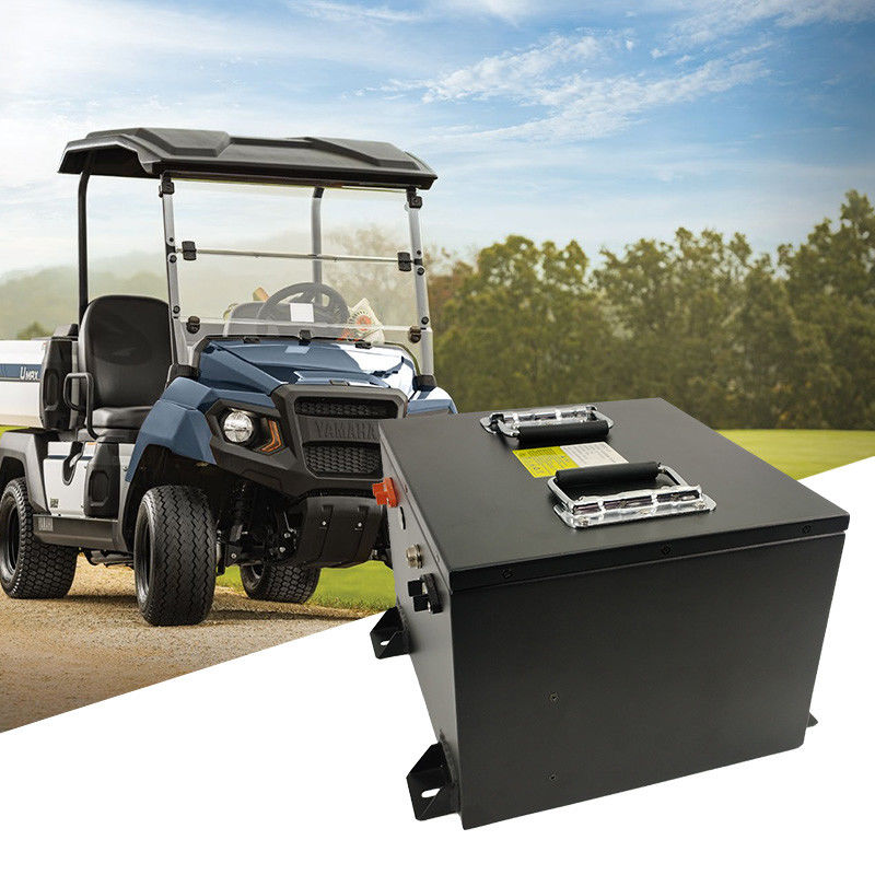 Bateria de carro de golfe de lítio LiFePO4 de 36V 100Ah Para carro de clube Veículo de varredura de carros