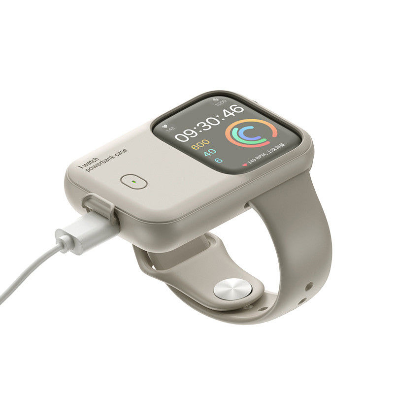 Bateria de iões de lítio polímero magnético Carregamento sem fio Banco de energia portátil para o Apple Watch