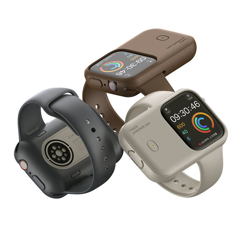 Bateria de iões de lítio polímero magnético Carregamento sem fio Banco de energia portátil para o Apple Watch