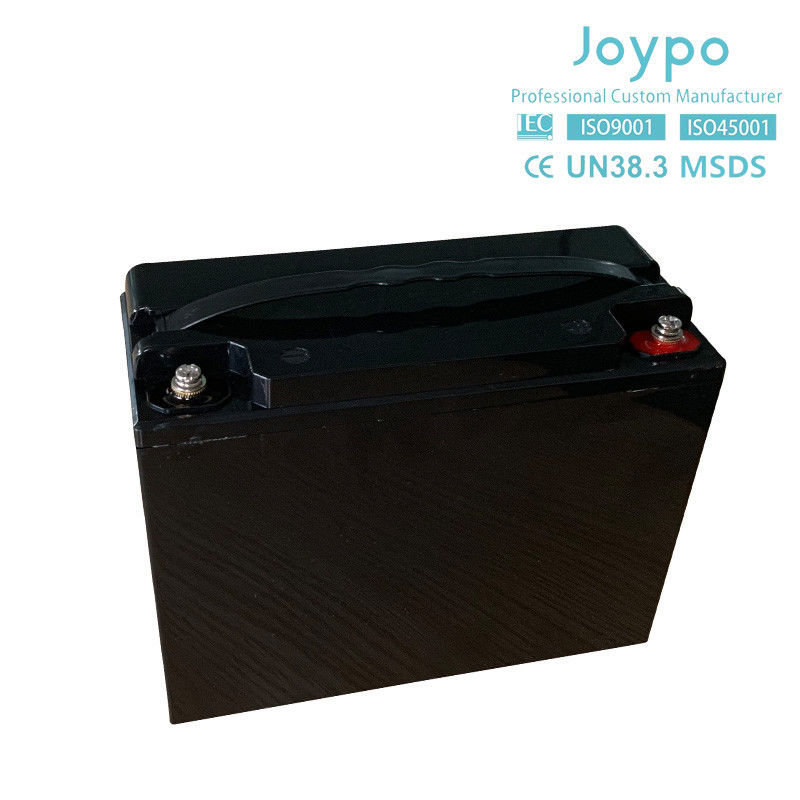 Bateria de cadeira de rodas de lítio 12V 10Ah Peso leve Ciclo profundo para cadeira de energia elétrica