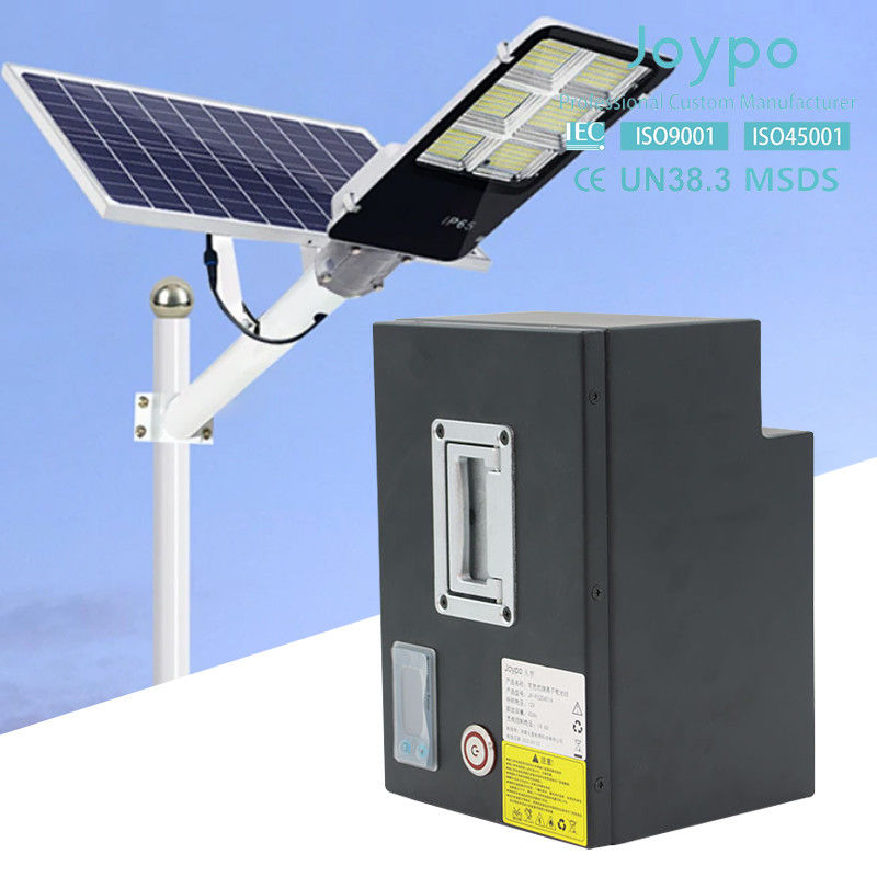 Bateria de lítio recarregável de 12 volts para o sistema solar Camara Street Light
