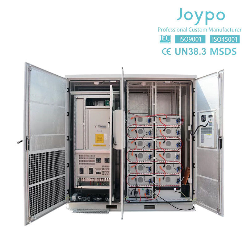 Joypo Commercial Lifepo4 Bateria de lítio Sistema de armazenamento de energia solar 100kw 200kWh Bateria de íons de lítio