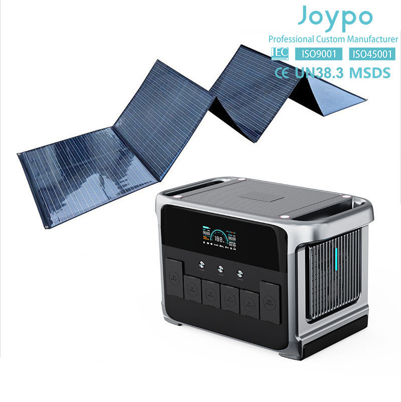 4.8kW 2.4kW Lifepo4 Estação de Energia Portátil Gerador Solar Para Camping House Apartamento