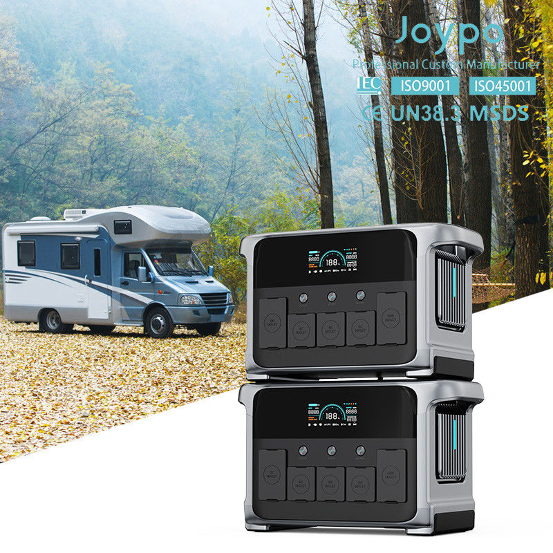 Geradores elétricos recarregáveis portáteis movidos a energia solar 1200W para viagens e festas