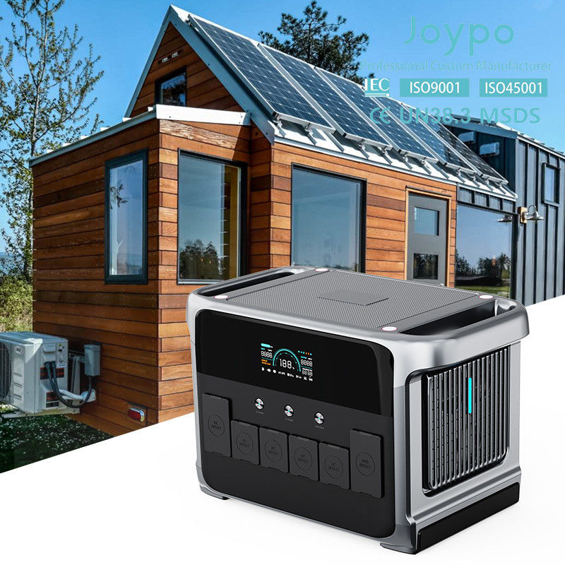 Gerador solar todo em um 48V 45Ah Bateria de reserva Estação de energia para casa UPS com inversor de 2400W