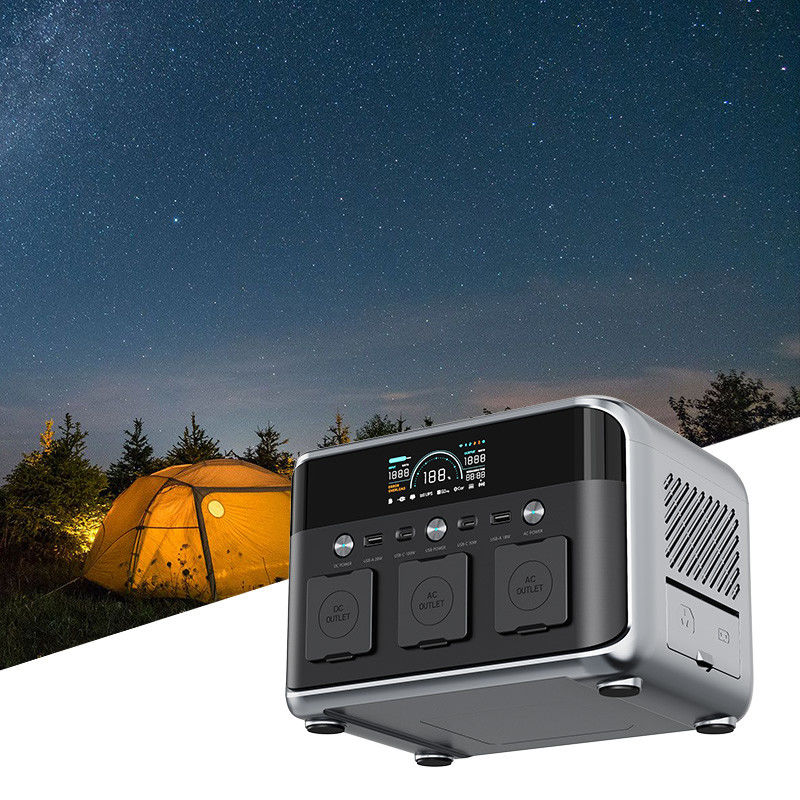 Gerador de eletricidade portátil de recarga rápida Joypo 600W 481Wh com várias portas
