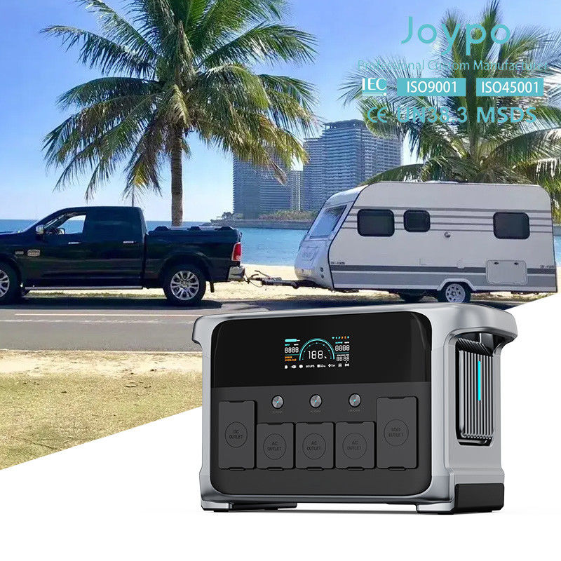 Joypo Road Trip gerador solar portátil LiFePO4 1200W para caravana e caravana